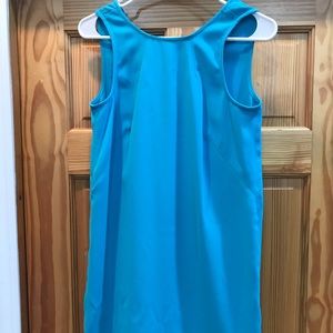 Blue shift dress Ann Taylor